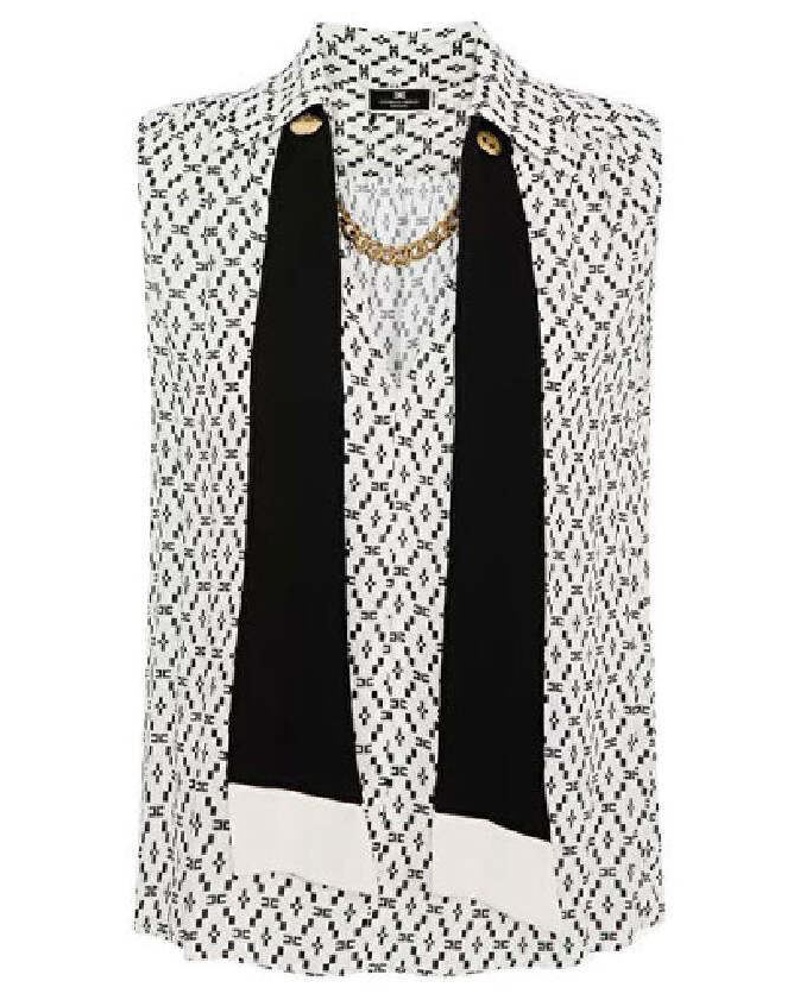 Elisabetta Franchi Damen Bluse Elisabetta Franchi Damen Bluse