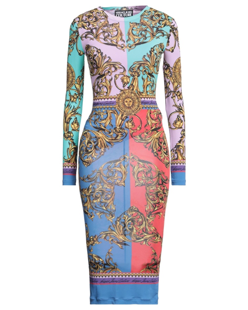 Versace Jeans Damen Midi-Kleid Versace Jeans Damen Midi-Kleid