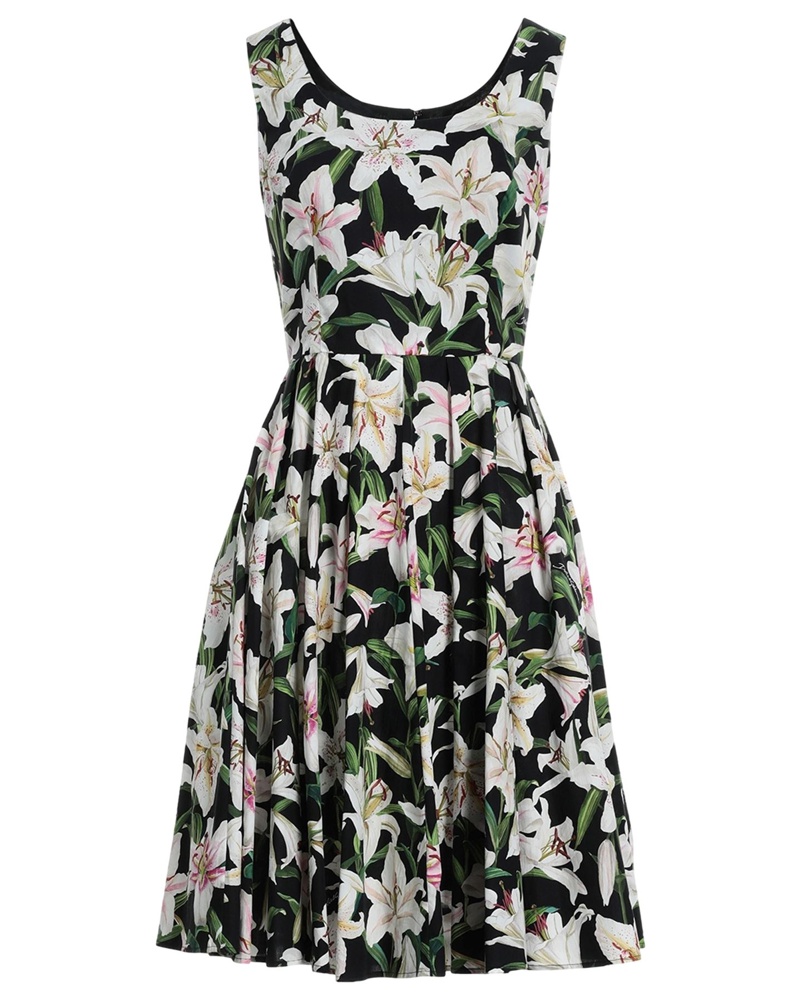 Dolce & Gabbana Damen Midi-Kleid