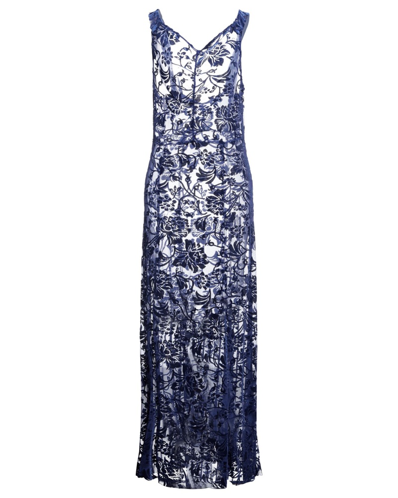 Norma Kamali Damen Langes Kleid
