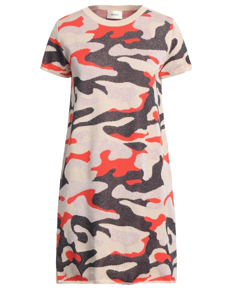 VICOLO Damen Kurzes Kleid