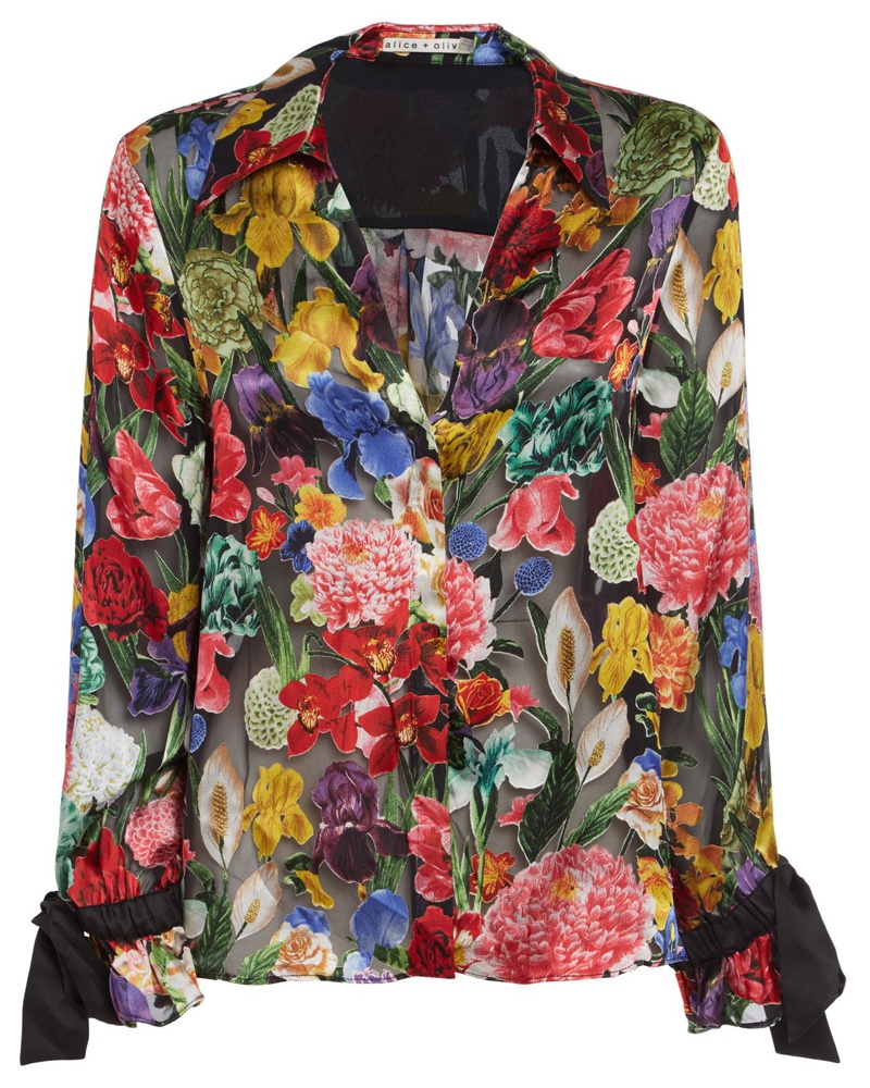 Alice + Olivia Damen Hemd