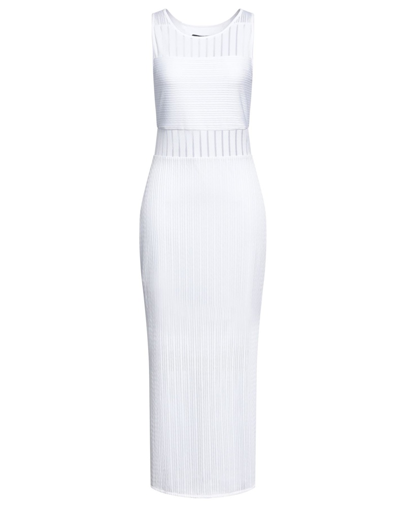 Armani Exchange Damen Langes Kleid