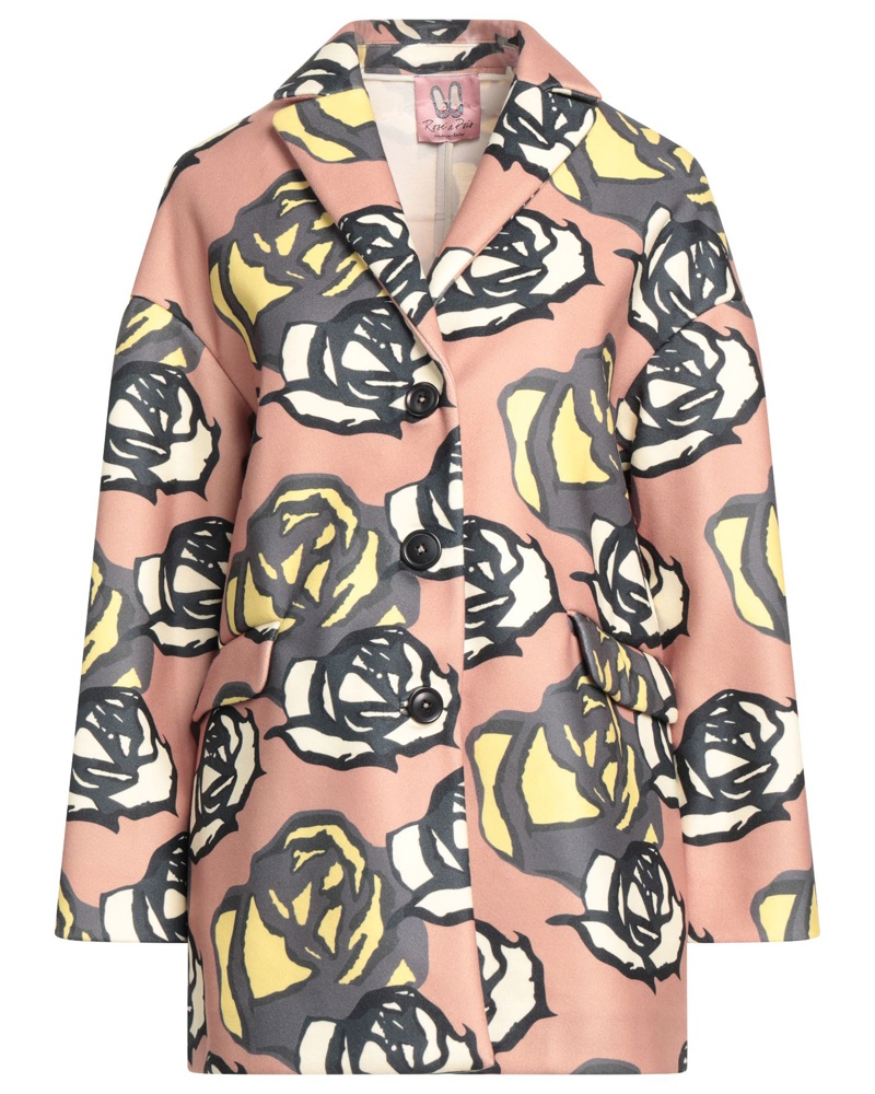 Rosé a Pois Damen Mantel