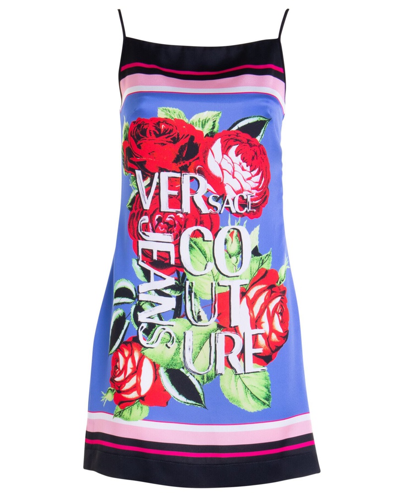 Versace Jeans Damen Midi-Kleid