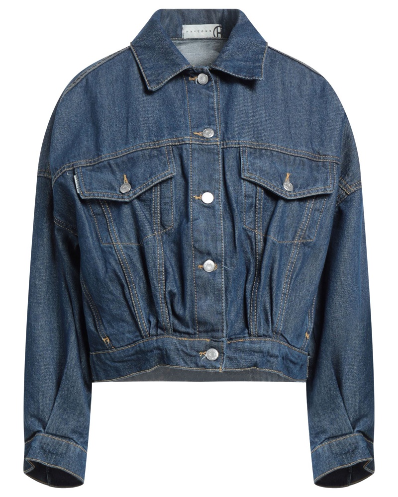 HAVEONE Damen Jeansjacke/-mantel