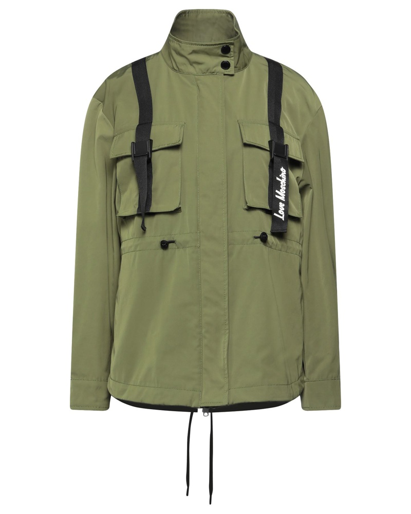 Moschino Damen Lange Jacke