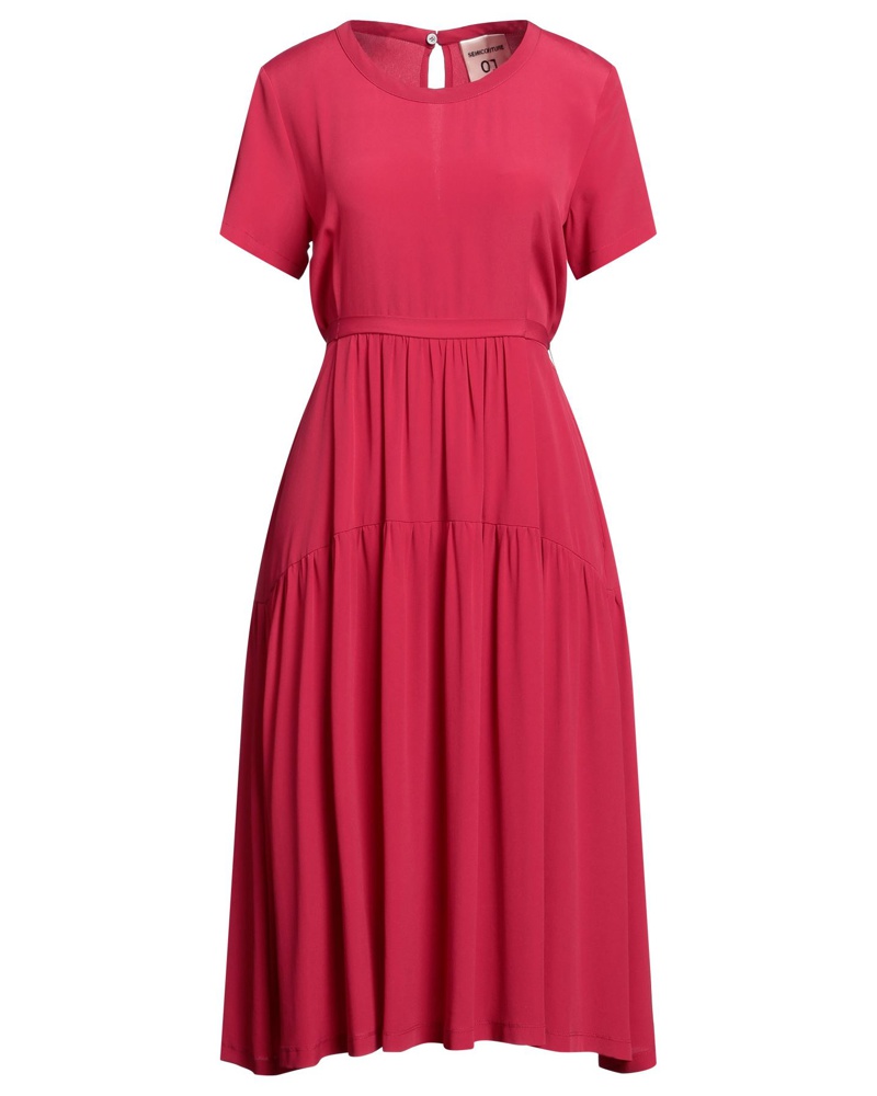 Semicouture Damen Midi-Kleid