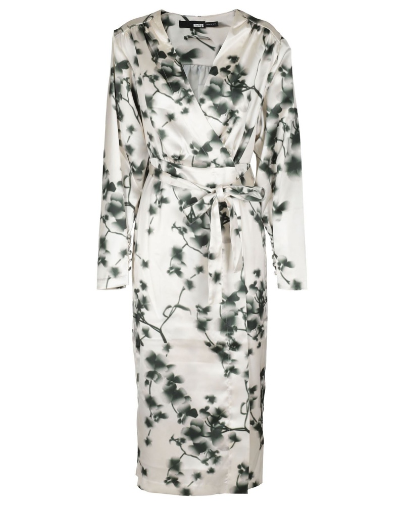 ROTATE Birger Christensen Damen Midi-Kleid