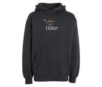 BUTTER GOODS Bouquet Embroidered Pullover Hood Sweatshirt