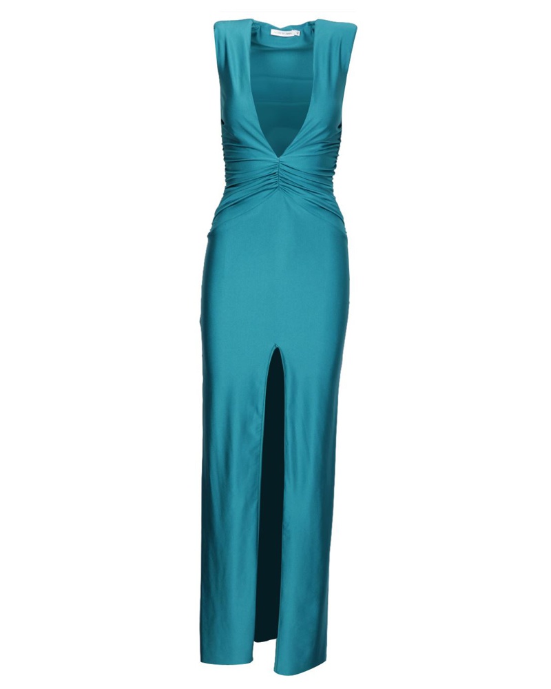 Amen Damen Langes Kleid