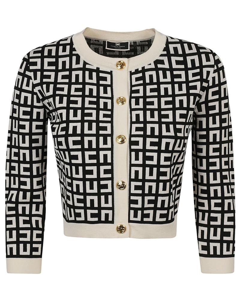Elisabetta Franchi Damen Strickjacke