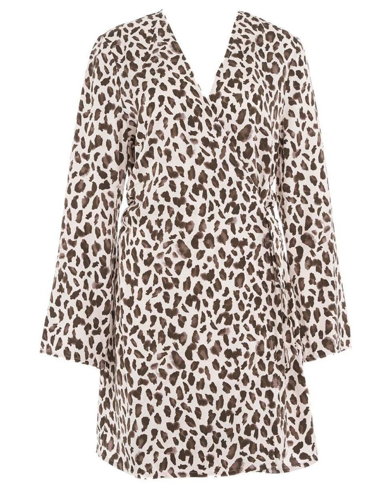 Baum und Pferdgarten Damen Langes Kleid