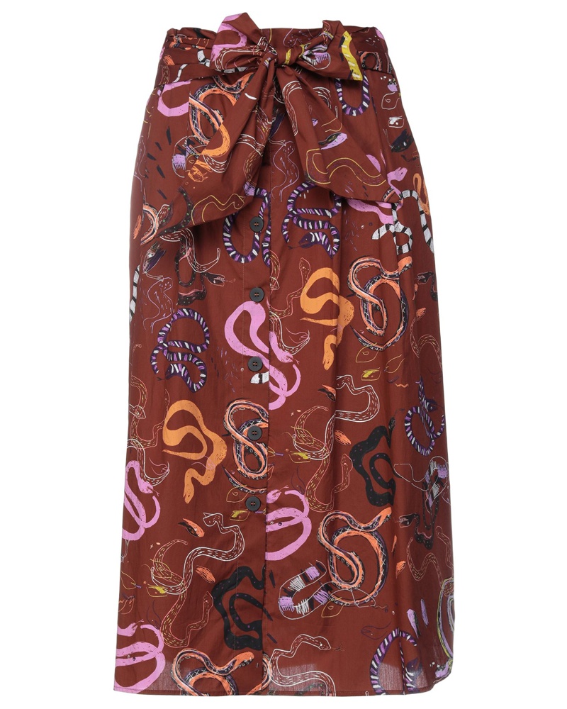 ottod’Ame Damen Midi-Rock