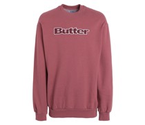 BUTTER GOODS Cord Logo Crewneck Sweatshirt Sweatshirt