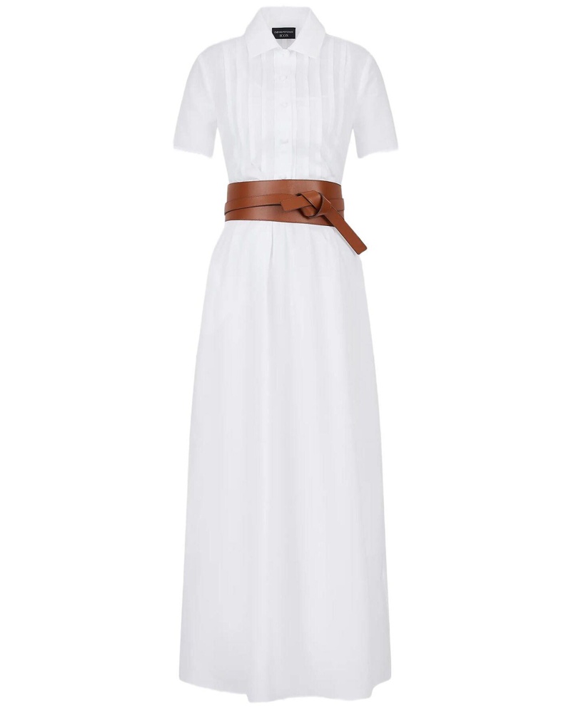 Emporio Armani Damen Langes Kleid