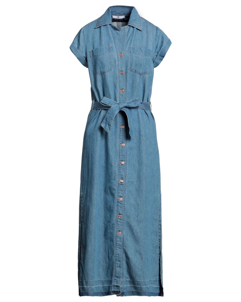 7 for all mankind Damen Langes Kleid