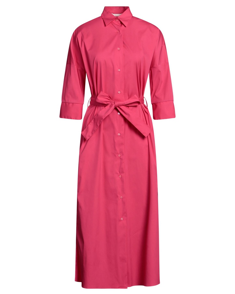 XACUS Damen Midi-Kleid