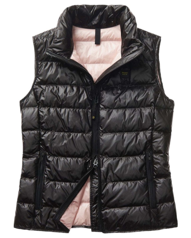 Blauer Damen Steppjacke