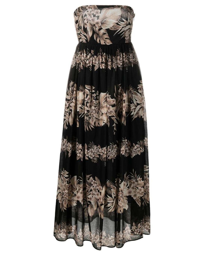 Twin-Set Damen Langes Kleid