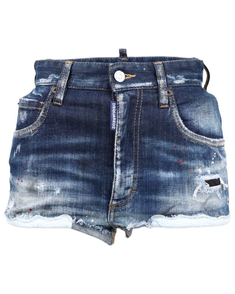 Dsquared2 Damen Jeansshorts