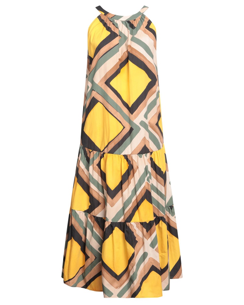 Camicettasnob Damen Langes Kleid