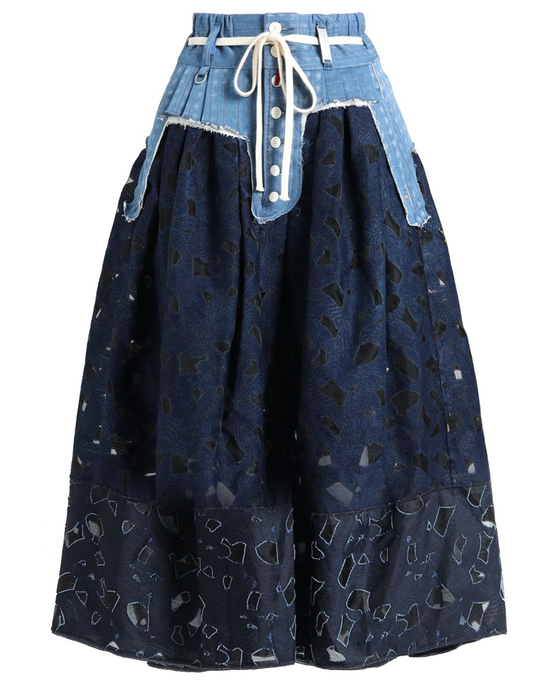 HIGH Damen Midi-Rock