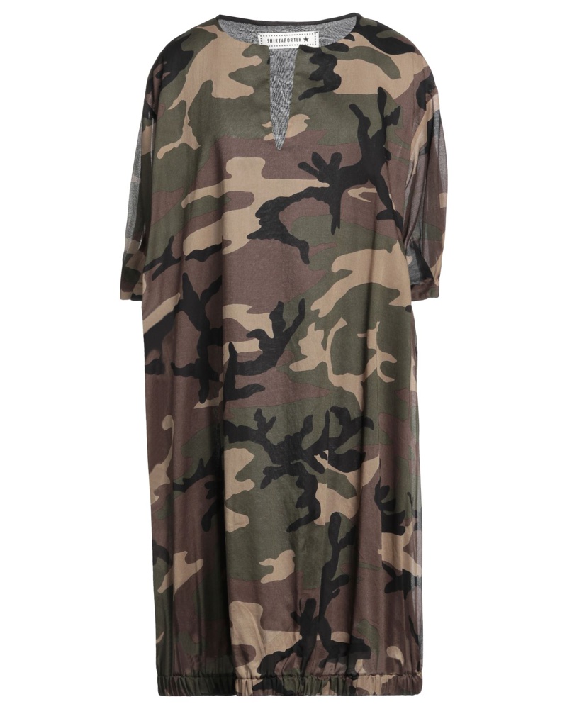 SHIRTAPORTER Damen Midi-Kleid
