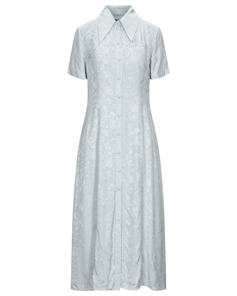 ALEXACHUNG Damen Midi-Kleid