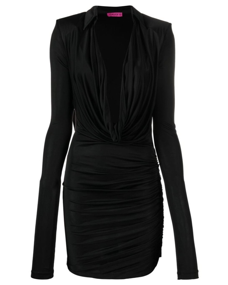 GAUGE81 Damen Langes Kleid
