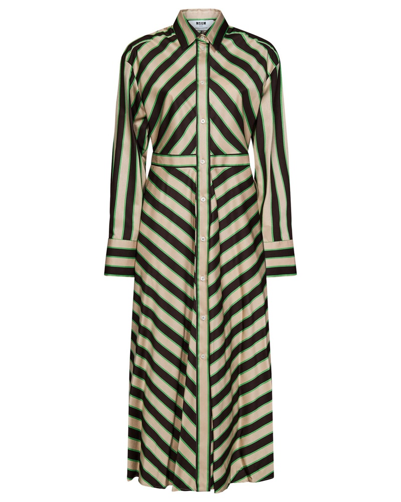 MSGM Damen Langes Kleid
