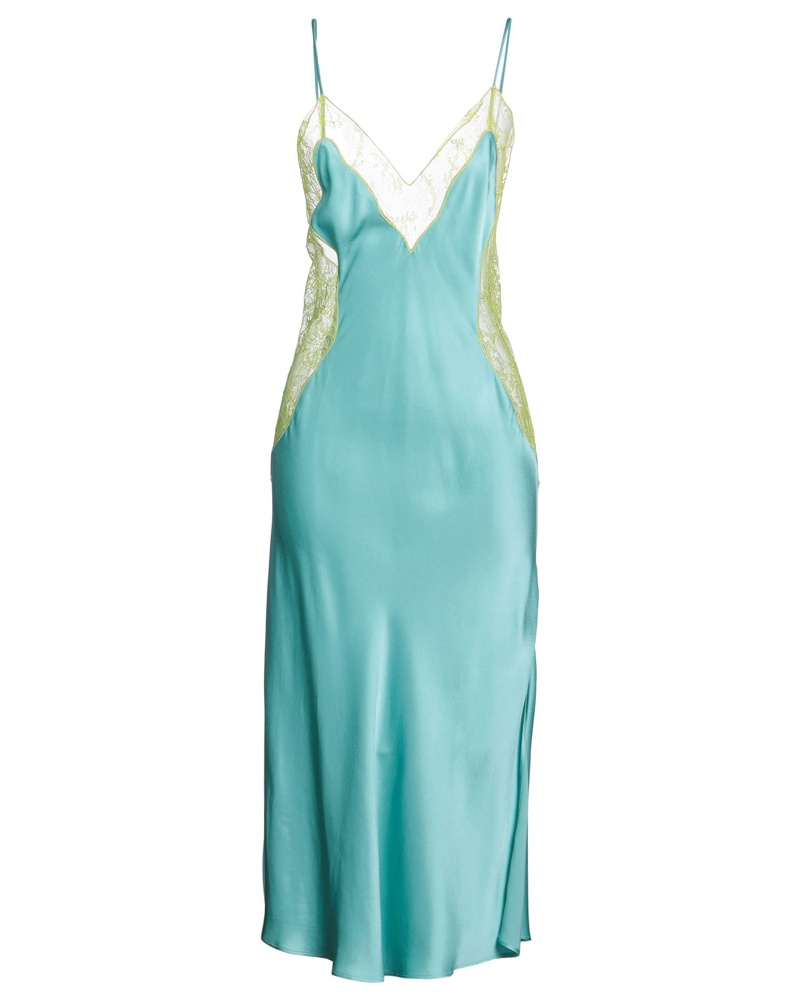 ANDAMANE Damen Midi-Kleid