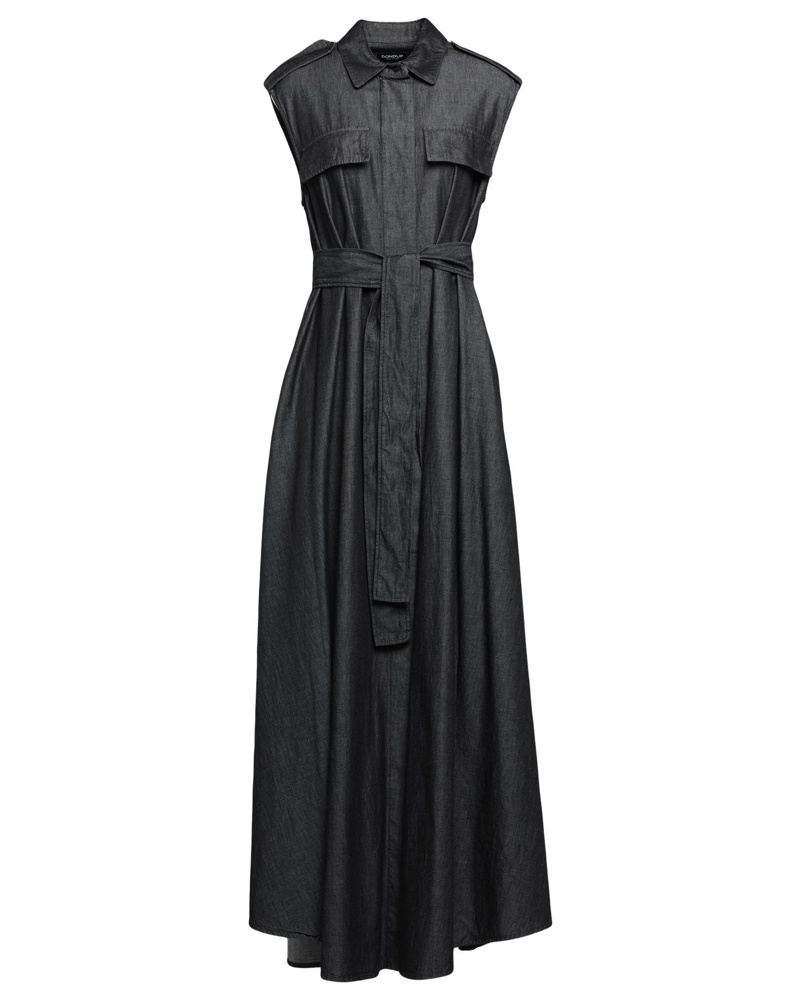 Dondup Damen Langes Kleid