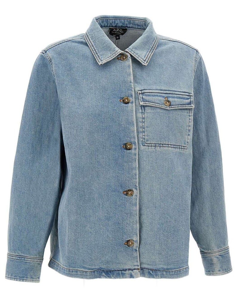 A.P.C. Damen Jeanshemd