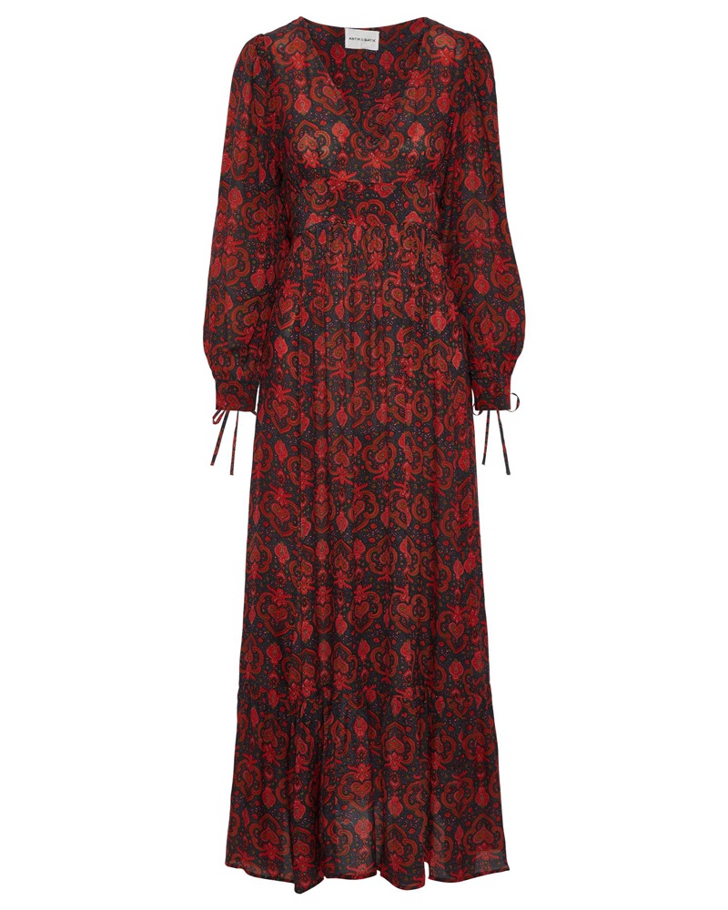 Antik Batik Damen Langes Kleid