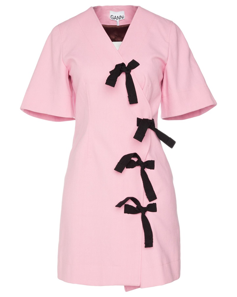 Ganni Damen Kurzes Kleid