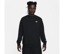Nike Sportswear French-Terry-Sweatshirt mit Rundhalsausschnitt für Herren - Schwarz