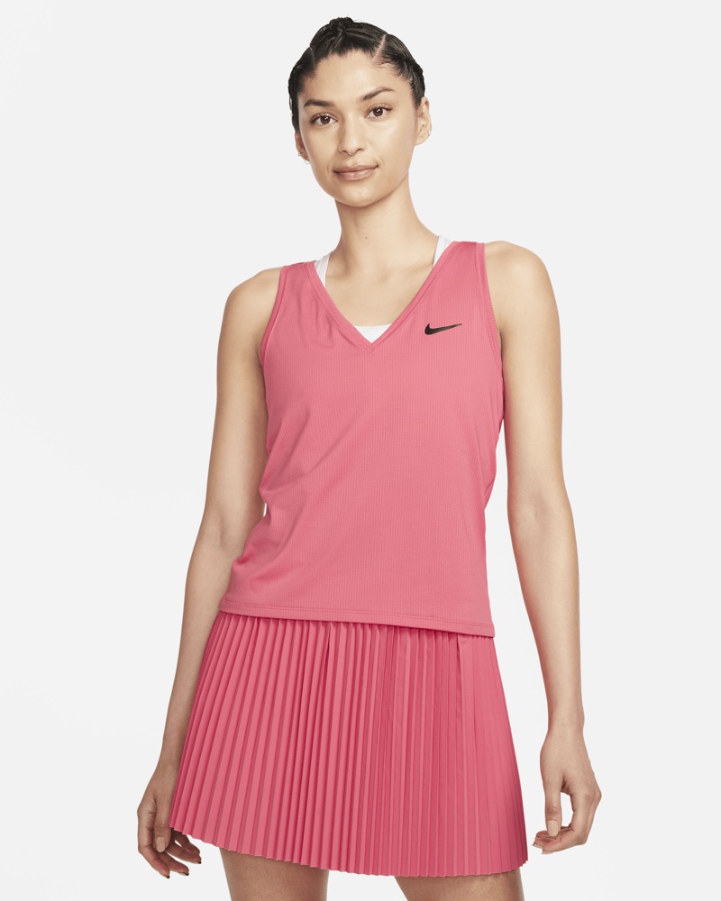 Nike Damen NikeCourt Victory Tennis-Tanktop für Damen Pink