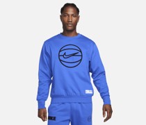 Nike Dri-FIT Standard Issue Basketball-Rundhalsshirt für Herren - Blau