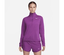 Nike Dri-FIT Pacer Damen-Pullover mit Viertelreißverschluss - Lila