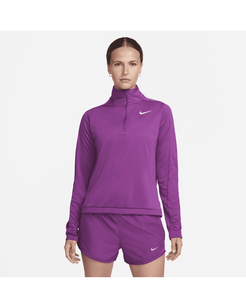 Nike Damen Nike Dri-FIT Pacer Damen-Pullover mit Viertelreißverschluss Lila