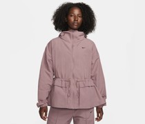 Nike Sportswear Everything Wovens Extragroße Jacke mit Kapuze für Damen - Lila