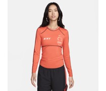 Nike Sportswear Langarmoberteil für Damen - Rot