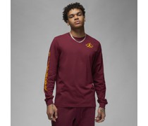 Jordan Flight MVP Langarm-T-Shirt für Herren - Rot