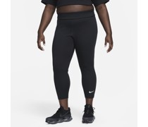 Nike Sportswear Classic 7/8-Leggings mit hohem Bund für Damen - Schwarz