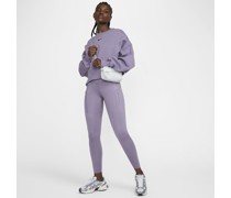 Nike Go 7/8-Leggings mit starkem Halt, mittelhohem Bund und Taschen für Damen - Lila