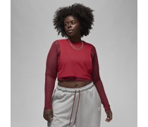 Jordan x Teyana Taylor Mesh-Longsleeve für Damen - Rot