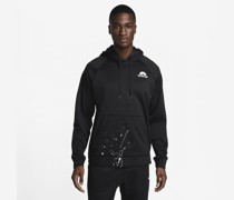 Nike Therma-FIT Fleece-Fitness-Oberteil für Herren - Schwarz