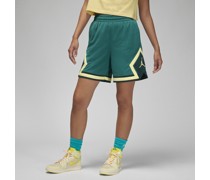 Jordan Sport Damenshorts mit diamantförmigen Akzenten - Grün