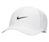 Nike Dri-FIT Club unstrukturierte Featherlight Cap - Weiß